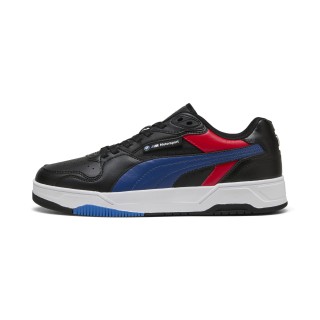 PUMA BMW M Motorsport RBD Break lage uniseks sneakers, Blauw/Zwart