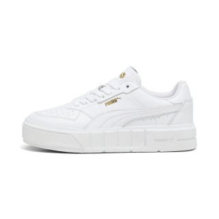 PUMA Cali Court leren damessneakers, Wit