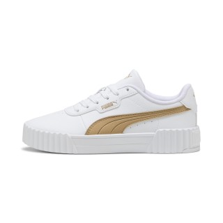 PUMA Carina 3.0 Aqua Metallics sneakers voor Dames, Wit/Goud