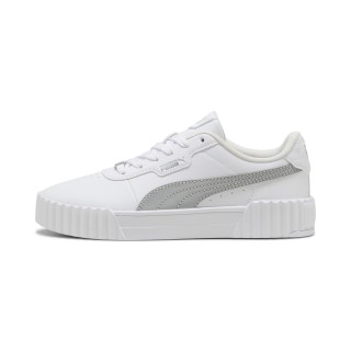 PUMA Carina 3.0 Day Night sneakers voor Dames, Wit/Zilver