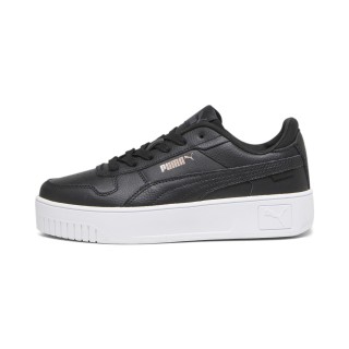 PUMA Carina Street sneakers voor Dames, Roze/Zwart/Goud