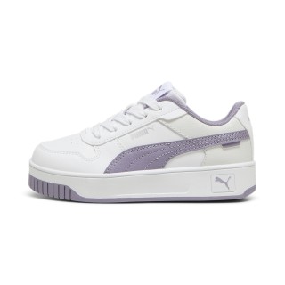 PUMA Carina Street sneakers voor Dames, Wit/Zilver