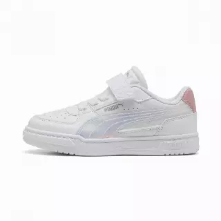PUMA Caven III Holo 2.0 sneakers voor Dames, Wit/Zilver