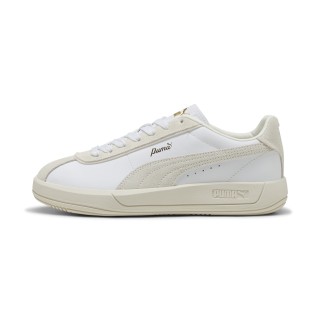 PUMA Club Klassika sneakers voor Dames, Wit/Goud