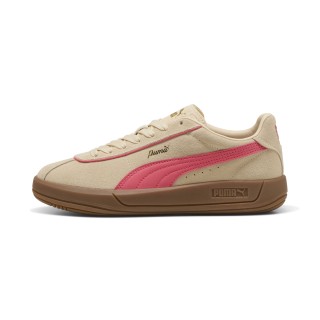 PUMA Club Klassika Suede sneakers voor Dames, Roze/Goud