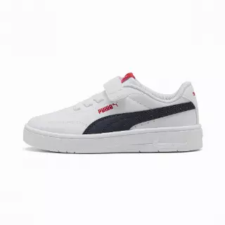 PUMA Court Classic Clean sneakers, Blauw/Rood/Wit