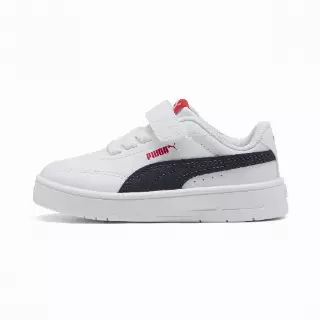 PUMA Court Classic Clean sneakers, Blauw/Rood/Wit