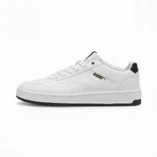 PUMA Court Classic sneakers, Zwart/Wit/Goud