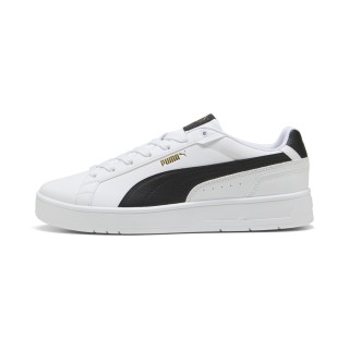 PUMA Court Classico sneakers unisex, Zwart/Wit/Goud