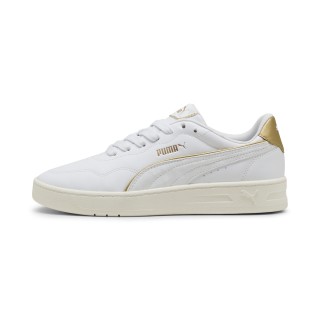 PUMA Court Lally Day Night sneakers voor Dames, Wit/Goud