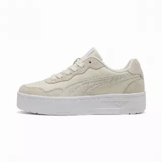 PUMA Court Lally Skye Suede sneakers voor Dames, Wit