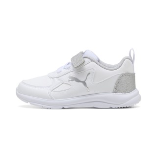 PUMA Fun Racer Metallic sneakers, Wit/Zilver