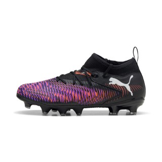 PUMA FUTURE 8 MATCH FG/AG voetbalschoenen, Zwart/Rood/Wit