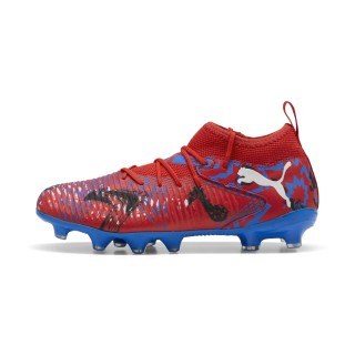 PUMA FUTURE 8 MATCH PLAYMAKERS FG/AG voetbalschoenen, Blauw/Zwart/Rood