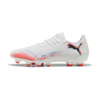PUMA FUTURE 8 PLAY FG/AG voetbalschoenen uniseks, Zwart/Rood/Wit
