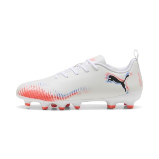 PUMA FUTURE 8 PLAY FG/AG voetbalschoenen, Zwart/Rood/Wit