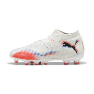 PUMA FUTURE 8 PRO FG/AG voetbalschoenen, Zwart/Rood/Wit