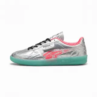 PUMA Palermo New Gen Footy uniseks sneakers, Groen/Zilver
