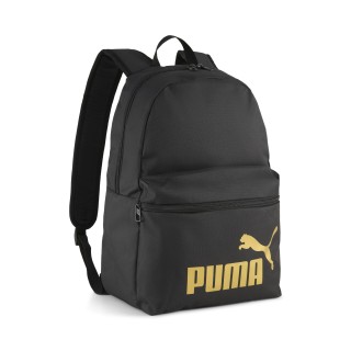 PUMA Phase rugzak, Zwart/Goud