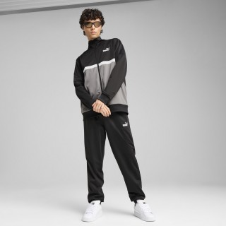 PUMA Poly Colourblock trainingspak voor Heren, Zwart