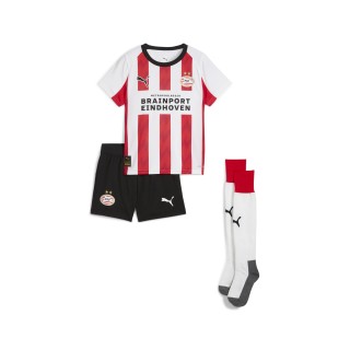 PUMA PSV Eindhoven 25/26 mini-thuistenue, Rood/Wit