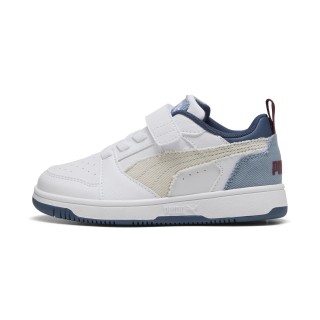 PUMA Rebound V6 Lo Mid-90s sneakers, Blauw/Grijs/Wit