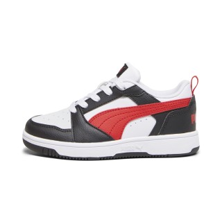 PUMA Rebound V6 Lo sneakers, Zwart/Rood/Wit