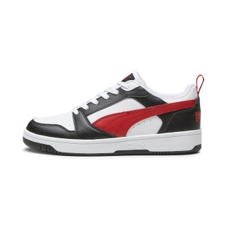 PUMA Rebound V6 Low sneakers, Zwart/Rood/Wit