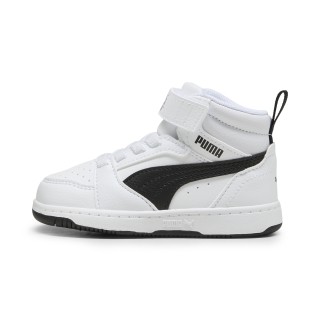 PUMA Rebound V6 Mid sneakers, Zwart/Wit