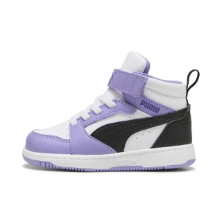 PUMA Rebound V6 Mid sneakers, Zwart/Wit
