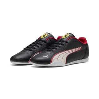 PUMA Scuderia Ferrari Catch uniseks sneakers, Zwart/Wit