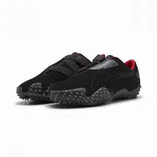 PUMA Scuderia Ferrari Mostro uniseks sneakers, Zwart/Grijs