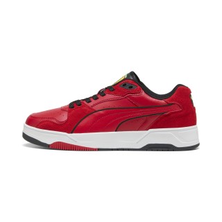 PUMA Scuderia Ferrari RBD Break lage uniseks sneakers, Zwart/Rood