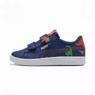 PUMA Smash 3.0 Dino sneakers, Blauw/Groen