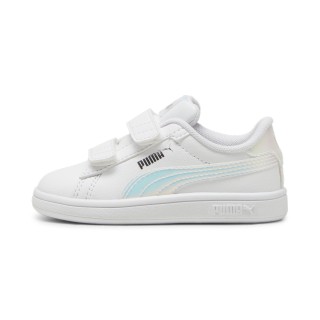 PUMA Smash 3.0 Holo 2.0 sneakers, Wit/Zilver