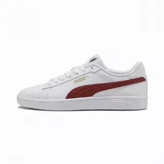 PUMA Smash 3.0 L Sneakers, Rood/Wit