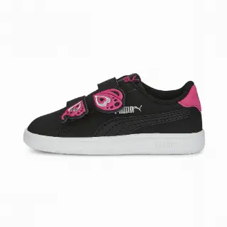 PUMA Smash v2 Butterfly AC Sneakers, Roze/Zwart/Zilver