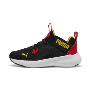 PUMA Soft Enzo NXT sneakers kinderen, Zwart/Rood/Geel