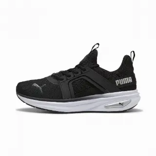 PUMA SOFTRIDE Enzo 6 sneakers uniseks, Zwart/Wit/Zilver
