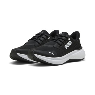 PUMA Softride Exo Shift uniseks sneakers, Zwart/Wit