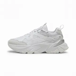 PUMA Sophyr Metallic sneakers voor Dames, Wit/Zilver