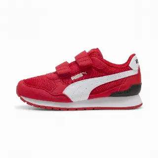 PUMA ST Runner v4 mesh sneakers, Zwart/Rood/Wit