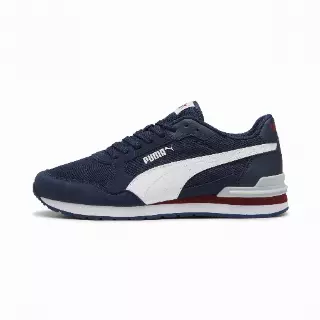 PUMA ST Runner v4 Mesh unisex sneakers, Blauw/Rood/Wit