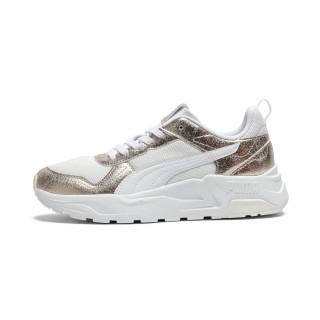 PUMA Trinity 2 Metallic Whisper sneakers voor Dames, Wit/Goud