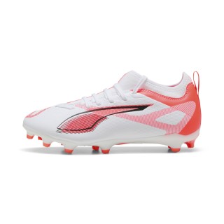 PUMA ULTRA 5 MATCH FG/AG voetbalschoenen, Zwart/Rood/Wit