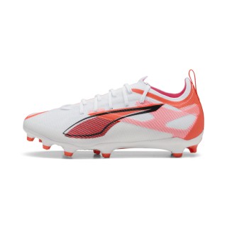 PUMA ULTRA 5 PRO FG/AG voetbalschoenen, Zwart/Rood/Wit