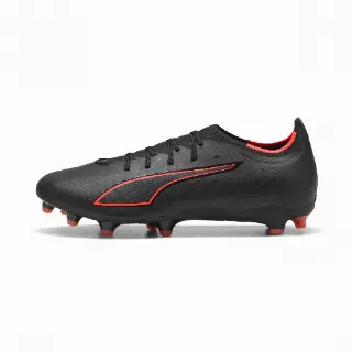 PUMA ULTRA 6 MATCH FG/AG uniseks voetbalschoenen, Zwart/Rood