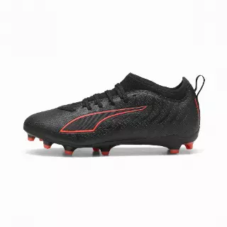 PUMA ULTRA 6 MATCH FG/AG voetbalschoenen, Zwart/Rood