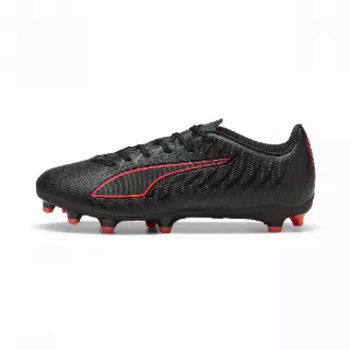 PUMA ULTRA 6 PLAY FG/AG voetbalschoenen uniseks, Zwart/Rood