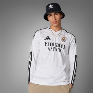 Adidas Real Madrid 24/25 Thuisshirt met Lange Mouwen